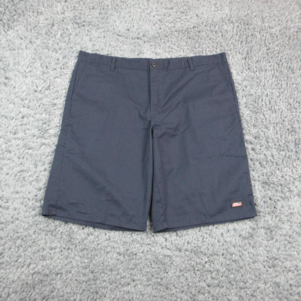 Dickies Shorts Mens 44 Blue Work Chino Flat Front Pockets Workwear 44x12.5*